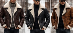 Top 8 Men’s Shearling Leather Jackets to Stay Warm in Winter 2026