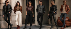 Best Leather Jacket Combinations for Men and Women