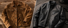 Suede vs Leather Jackets: Which Material Is the Better Choice?