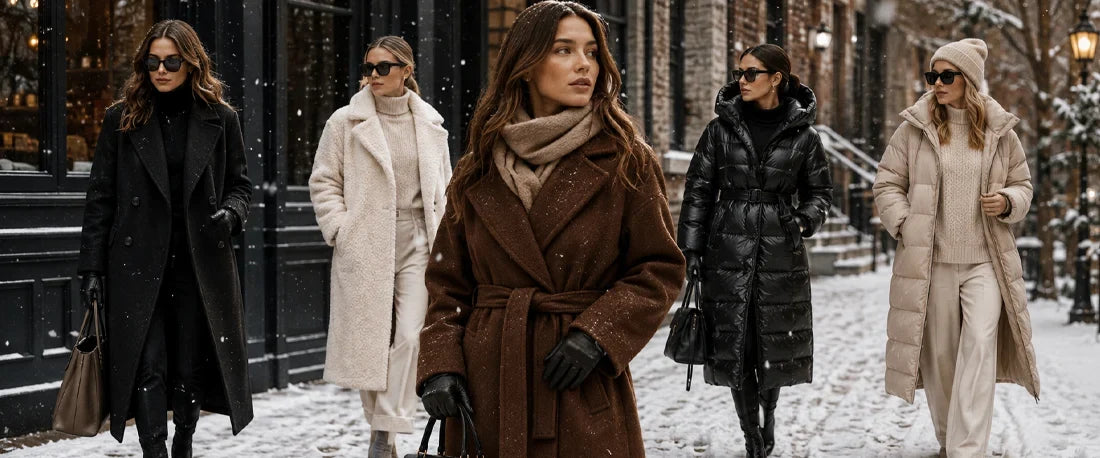 Women's Winter Coat Styling Ideas That Keep You Warm Without Hiding Your Style