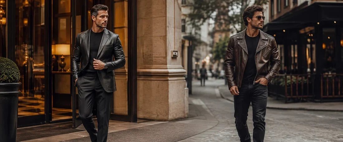Leather Blazer vs Leather Jacket: When to Wear Each