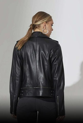 Women's Leather Biker Jackets