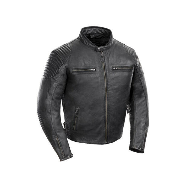 Joe Rocket Sprint Black Leather Jacket - AU LeatherX