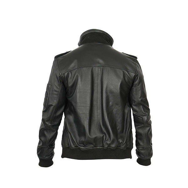 Men's Vintage Leather Bomber Jacket - AU LeatherX