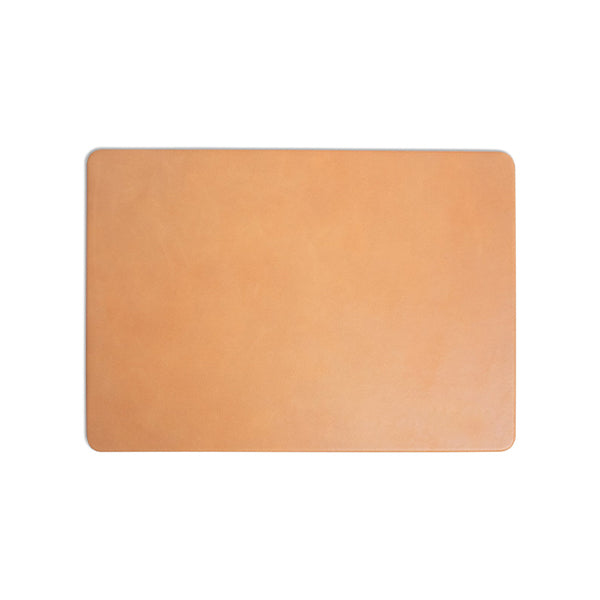 MacBook Sand Brown Leather Case