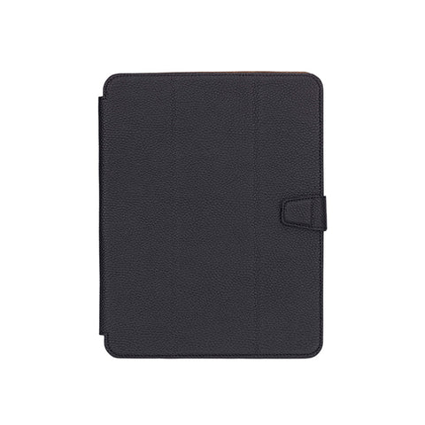 iPad Trigon Leather Folio Peddled Black