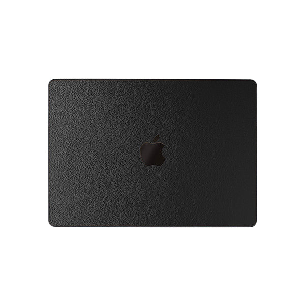 MacBook Black Leather Case