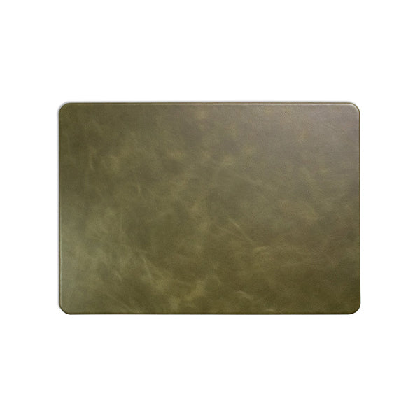 MacBook Moss Leather Case