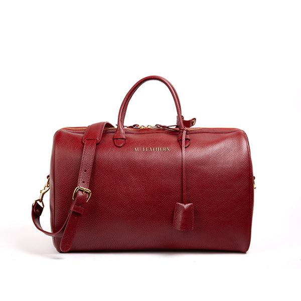 Executive Edge Red Weekender Bag