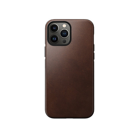 iPhone Series Modern Brown Leather Case