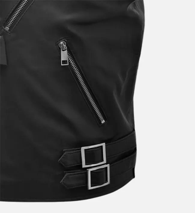 Men's Pathfinder Biker Leather Vest