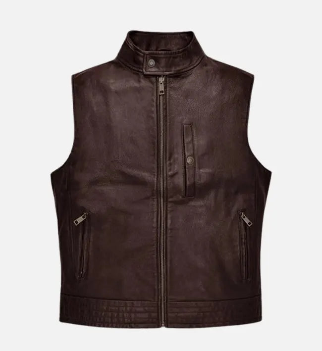 Men's Road shaper Leather Vest