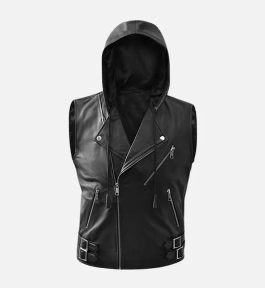 Men's Pathfinder Biker Leather Vest