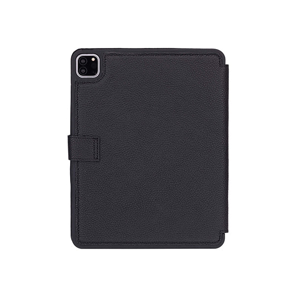 iPad Trigon Leather Folio Peddled Black