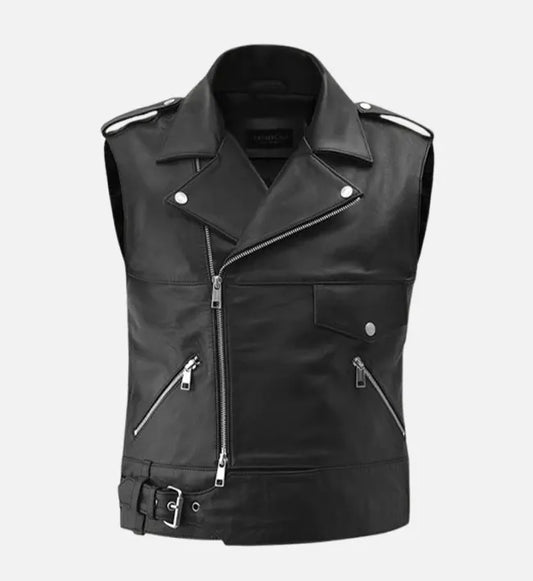 Men's Thunderbolt Biker Vest