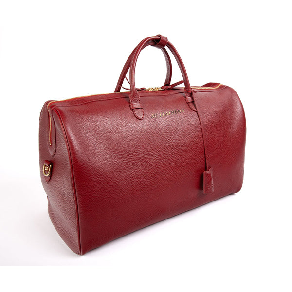 Executive Edge Red Weekender Bag