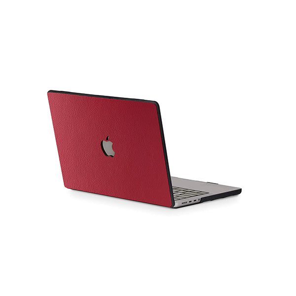 MacBook Ross Red Leather Case