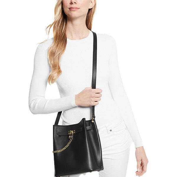 Hamilton Legacy Leather Bucket Bag