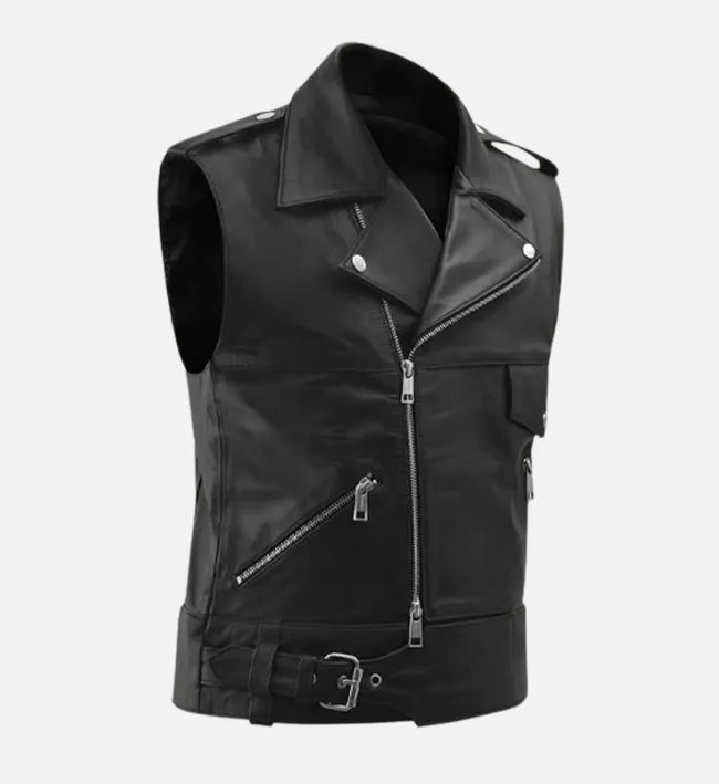 Men's Thunderbolt Biker Vest