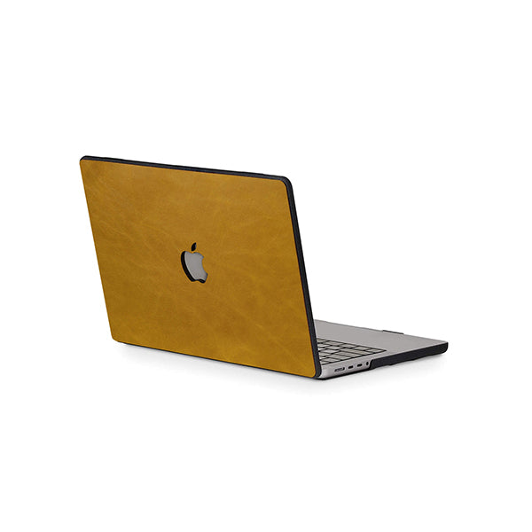 MacBook Dijon Leather Case