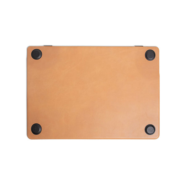 MacBook Sand Brown Leather Case