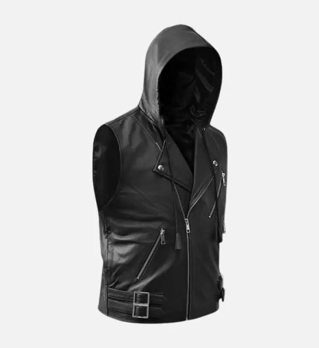 Men's Pathfinder Biker Leather Vest