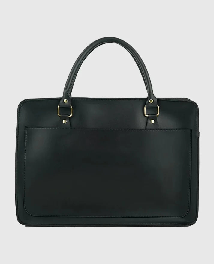 Multi Pockets Laptop Bag (Black)