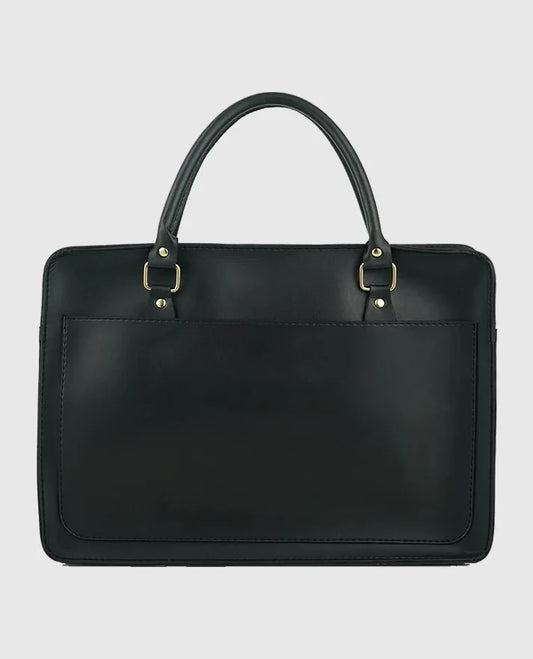 Multi Pockets Laptop Bag (Black)