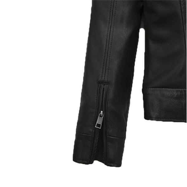 Women's Classic Black Biker Leather Jackets
