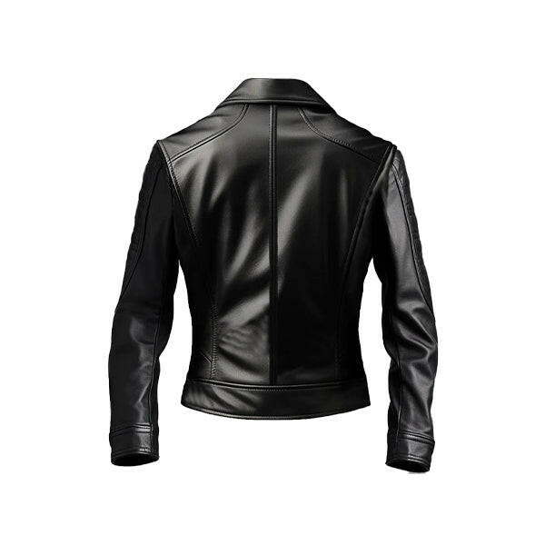 Women's Dasha Black Leather Jacket