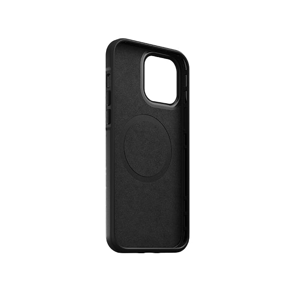 iPhone Modern Black Leather Case