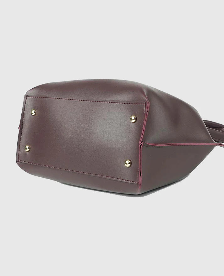 Daily Tote Bag Maroon