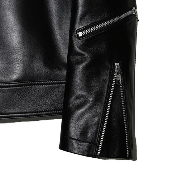 Men's western Black Biker Leather Jacket