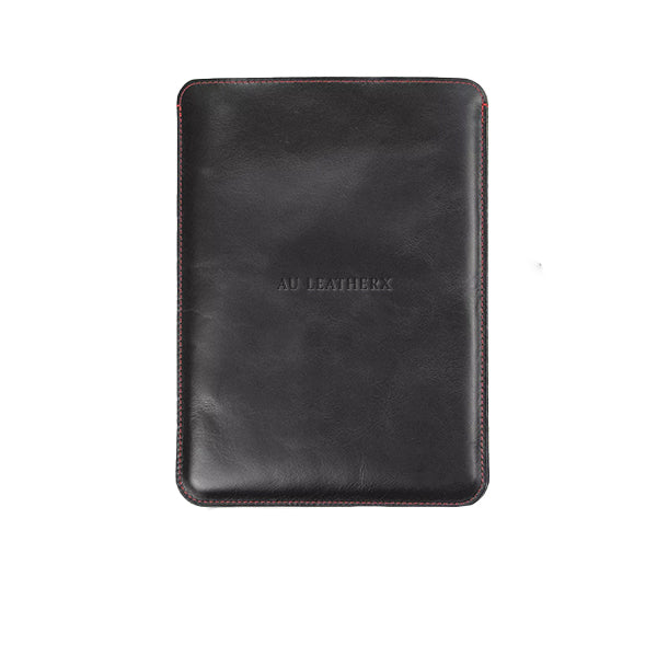 iPad Black Leather Sleeve