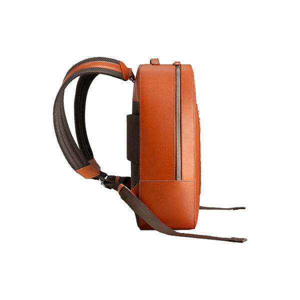 AU Cognac Leather Backpack