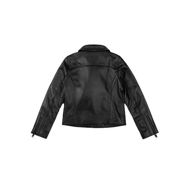 Women's Black Motorcycle Jacket - AU LeatherX