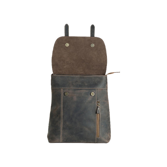 Chestnut Leather Backpack