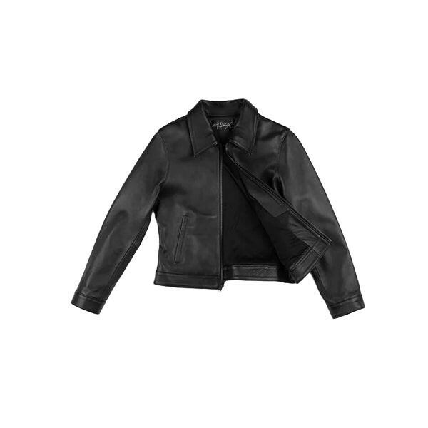 Women's Black Slim Fit Jacket - AU LeatherX
