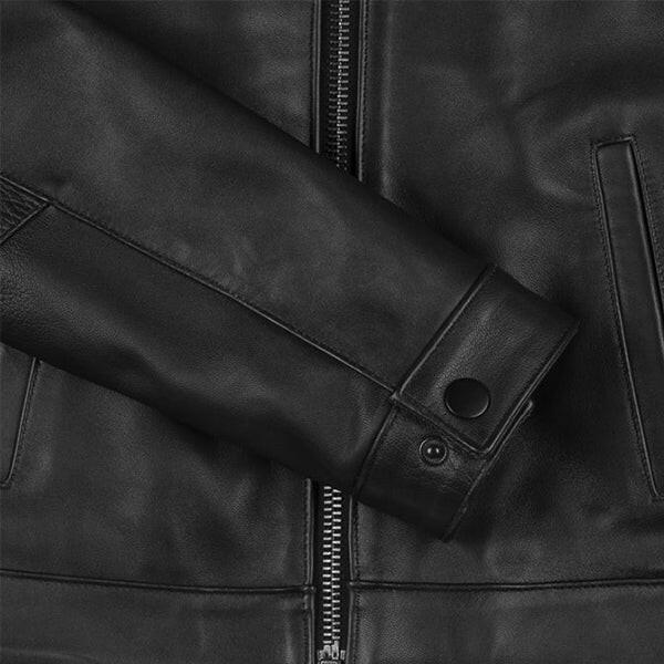 Women's Black Slim Fit Jacket - AU LeatherX