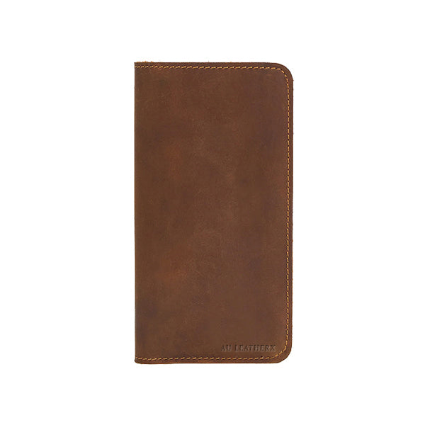 Men's Light Brown Long Wallet
