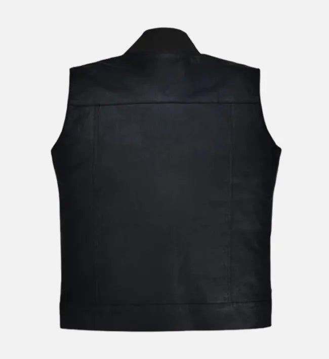 Men's Highway Forge Leather Vest