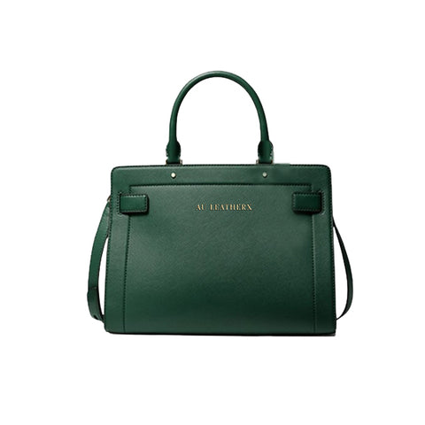 Mercer Gallery Medium Logo Tote Bag (Racing Green)