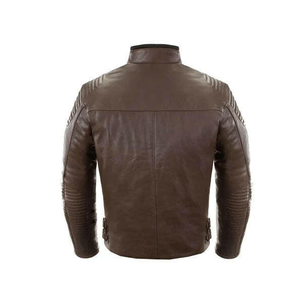 Joe Rocket Sprint  Brown Leather Jacket - AU LeatherX