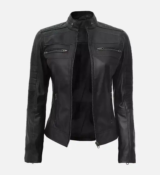 Sons of Anarchy Black Biker Leather Jacket