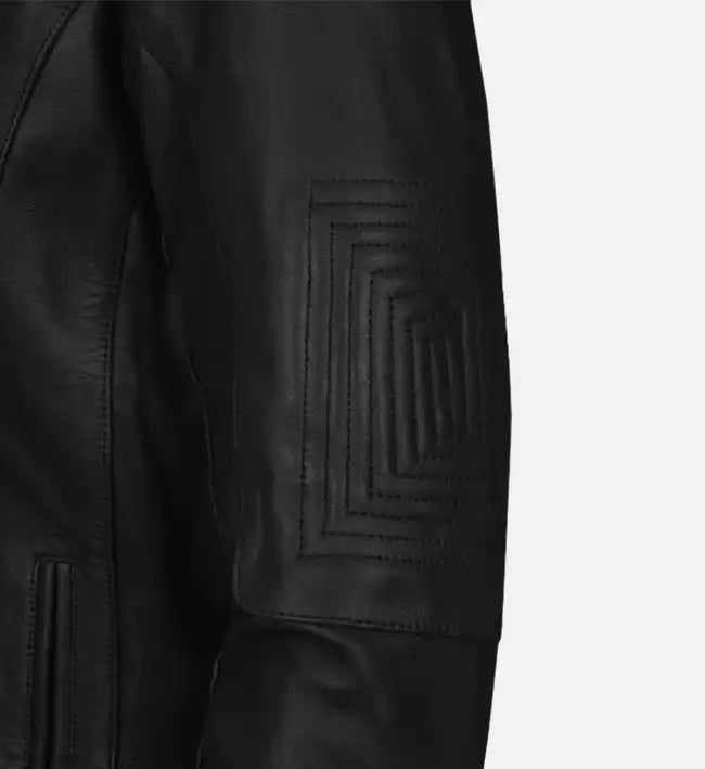 Men's Black Cafe Racer Leather Jackets