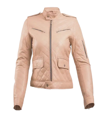 Women’s Leather Jacket Bomber Style test 1