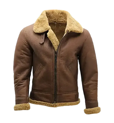 Men's Bomber Brown Leather Jackettest1