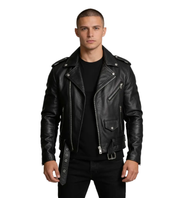 Men's Bomber Brown Leather Jackettest2