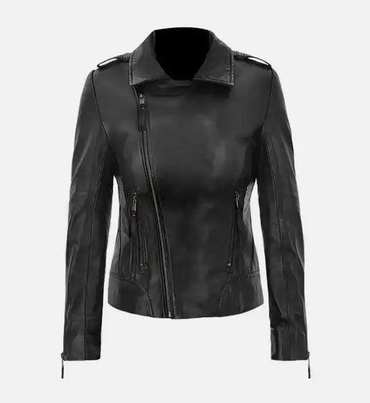 leather jacket jennifer aniston