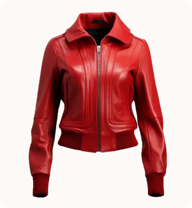 Men's Bomber Brown Leather Jacket (Copy) (Copy)